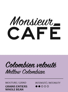 Monsieur Café Colombien Velouté 2lbs