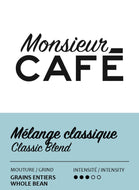 Monsieur Café Mélange Classique 5lbs