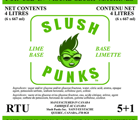 Slush Punks Lime 6x 667ml